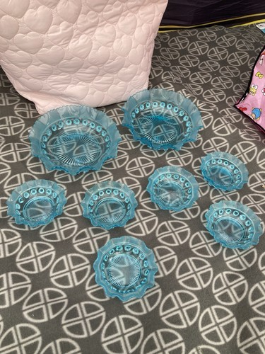 Turquoise serving dishes - serving,
