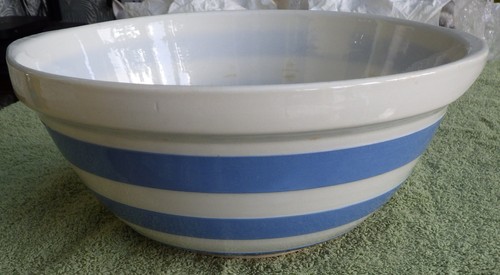 Vintage large mixing bowl - mixing,