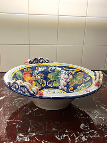 Large italian hand - large, painted