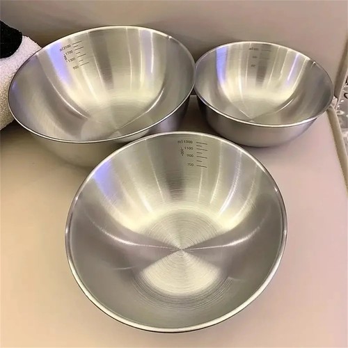 Stainless steel mixing bowl - steel,