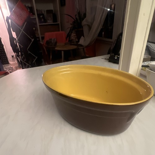 Large oval ceramic serving - oval,