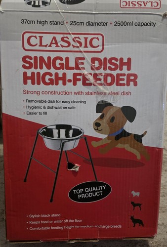 Dog raised bowl stand - bowl, feeder