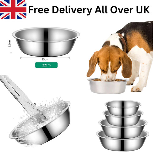 Large pet bowl steel - large,