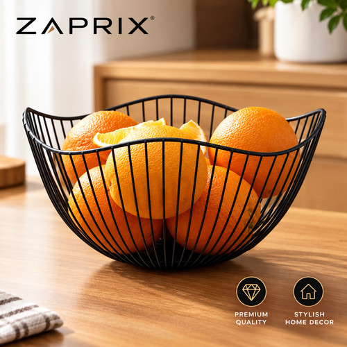 Zaprix large black wire fruit - large,