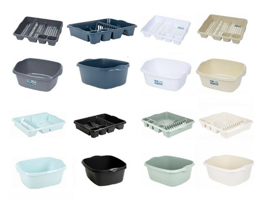 Rectangular washing bowl - rectangular, up