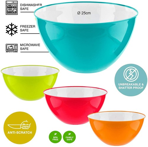 Large serving bowl salad fruit - large,