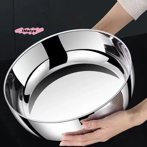 32cm stainless steel large - 32cm,