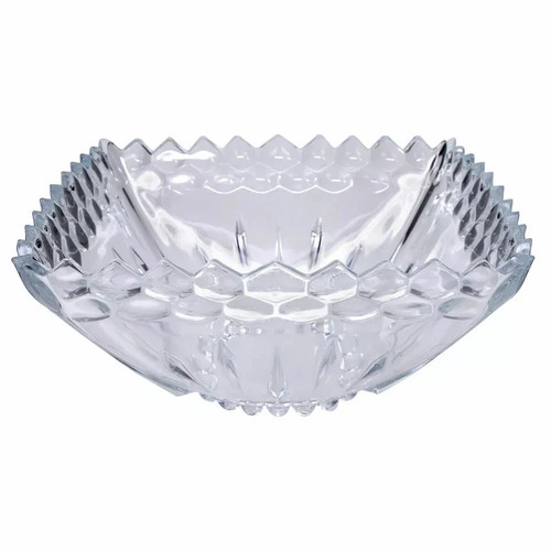 Large crystal glass dessert - glass,